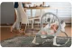 Nukido 705100 Baby Bouncer with Vibration, Grey