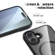 Tech-Protect MagMat MagSafe vāciņš iPhone 17 - Caurspīdīgs melns | Phone Case Cover Clear Black