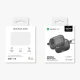 Austiņu maciņš AmazingThing Minimal, Apple AirPods Pro 3, melns