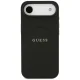 Чехол Guess Grained Ring MagSafe для iPhone 17 Air – черный