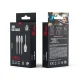 Maxlife 3in1 USB kabelis - Lightning / USB-C / microUSB 1 m 2,1A, pelēks