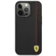 Чехол Ferrari On Track Stripe для iPhone 13 Pro Max, черный