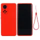 Huawei Nova 9 (NAM-AL00, NAM-LX9) / Honor 50 Soft Liquid Silicone Anti-Scratch Protective Case Cover, Red | Telefona...