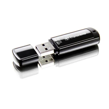 USB-флешка Transcend JetFlash 350 32 ГБ USB 2.0, черная