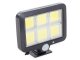 Outdoor Garden Light Solar Night Lamp with Motion and Twilight Sensors, 120 LED