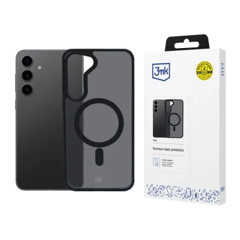 Samsung Galaxy S24+ Plus (SM-S926) 3MK Smoke MagCase Clear Case Cover | Чехол Кейс Бампер Обложка...