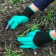 Садовые перчатки с когтями для посадки и копки,...