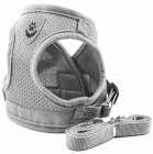 Non-Pressing Harness Collar with Leash S Size for Cats and Dogs, 120cm