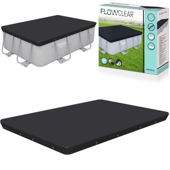 Bestway 58442 taisnstūra baseina pārsegs 282 x 196 cm