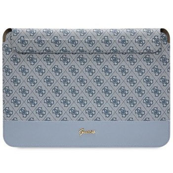 Guess 4G Stripe Metal Logo klēpjdatora maciņš 14", zils