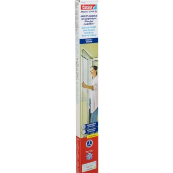 Москитная сетка для окон Tesa Insect Stop Clip-On 55360, 1,2 x 2,4 м, антрацит