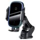 Baseus Smart Vehicle Car Mount Phone Bracket Dashboard Holder with Wireless Charger and Infrared Sensor 15W