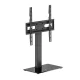 Maclean MC-1240 Universālais TV statīvs, 32-65\", līdz 40 kg, VESA 400x400, Melns
