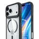 3Mk Protection iPhone 17 Pro Max Case Satin Armor MagCase, Transparent Black