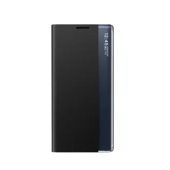 Atverams vāciņš New Sleep Case Samsung Galaxy S25 Edge, melns