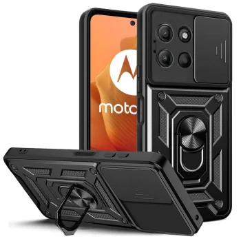 Tech-Protect CamShield Pro vāciņš Motorola Moto G15, Melns