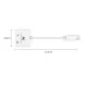Адаптер USB-C на 3.5 мм mini jack с PD 30W Maclean MCTV-848