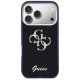 Guess IML 4G Script metāla vāciņš iPhone 17 Pro – zils | Phone Case Cover