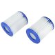 BESTWAY 58094 Filter cartridge for pool pump II 530/800gal 2pcs