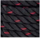Тренировочный канат 4Fizjo Power Rope 12 м, черный