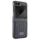 Audi Synthetic Leather MagSafe vāciņš Samsung Galaxy Z Flip 6 Melns