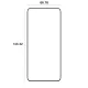 Etteri 9D rūdītais aizsargstikls Samsung Galaxy S24 / S25, melns