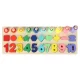 Kids Toddler Educational Toy Shape Digit Alphabet Sorter Puzzle 3in1 (13x36 cm)