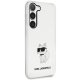 Karl Lagerfeld Samsung Galaxy S23 caurspīdīgs vāciņš KLHCS23SHNCHTCT