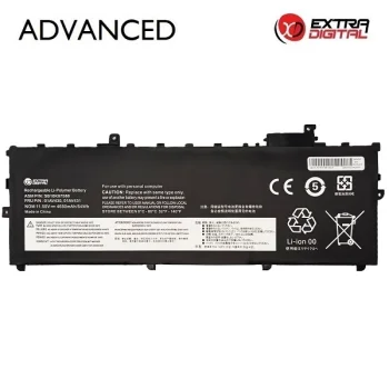Аккумулятор для ноутбука Extra Digital Lenovo 01AV430, 4650 мАч, 11.55V