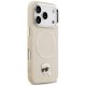 Karl Lagerfeld iPhone 17 Pro Case Karl Pin MagSafe, Beige