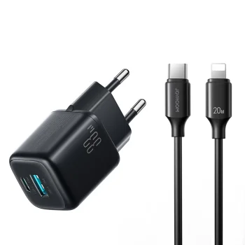Сетевое зарядное устройство Joyroom JR-TG7 33W USB-C/A + Кабель