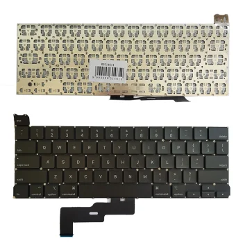 Apple A2289 portatīvā datora tastatūra, US izkārtojums, melna