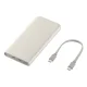 Внешний аккумулятор Samsung EB-P3401XUEGWW 10000 mAh 25 Вт 2x USB-C - бежевый