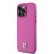 DKNY iPhone 15 Pro Max vāciņš Leather Monogram Pattern MagSafe, rozā