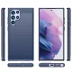 Силиконовый чехол Hurtel Carbon для Samsung Galaxy S23 Ultra синий