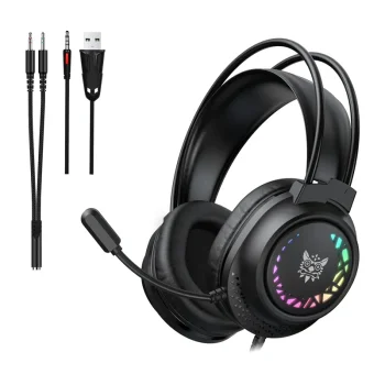 Spēļu austiņas ONIKUMA X92 Melnas 50mm RGB
