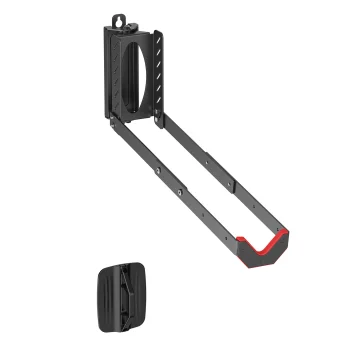 Maclean MC-498 Wall Mount Bike Hanger, up to 35kg, Black