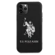 Apple iPhone 11 Pro Max 6.5\'\' US Polo Silicone Collection Case Cover (USHCN65SLHRBK), Black | Чехол Кейс...