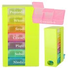 Weekly Pill Organizer 7 Day Pill Box 3 Times a Day