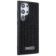 Samsung Galaxy S24 Ultra (SM-S928) Karl Lagerfeld Rhinestone Metal Logo Case Cover, Black | Telefona Maciņš Vāks...