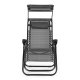 Zero Gravity Garden Lounger with Canopy MultiGarden, Grey