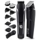 Hair Clippers for Men Berdsen BD-262 6-in-1 Grooming Kit, black