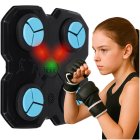 Wall Mounted Music Boxing Machine with LED Lights and Training Gloves
