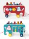 Bakalu KZ0880 Wooden Pounding Toy Elephant Bus