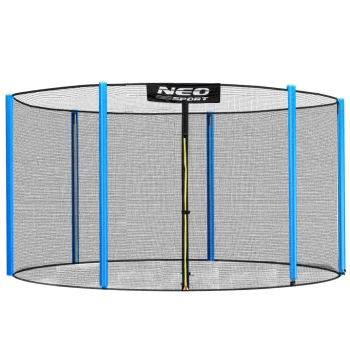 Neo-Sport ārējais drošības tīkls batutam 244-252 cm (8 ft), 6 stabiem