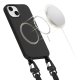 Tech-Protect MagNecklace MagSafe vāciņš ar siksniņu iPhone 13, melns