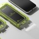Ringke iPhone 17 aizsargstikls Easy Slide (2 gab.), melns