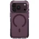 Uniq Combat Magclick Charging vāciņš iPhone 18 Pro / 17 Pro, bordo