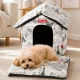 Pet House Bed for Dogs and Cats XL, Beige