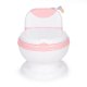 Ecotoys Potty Toilet with Removable Bowl and Brush, Pink